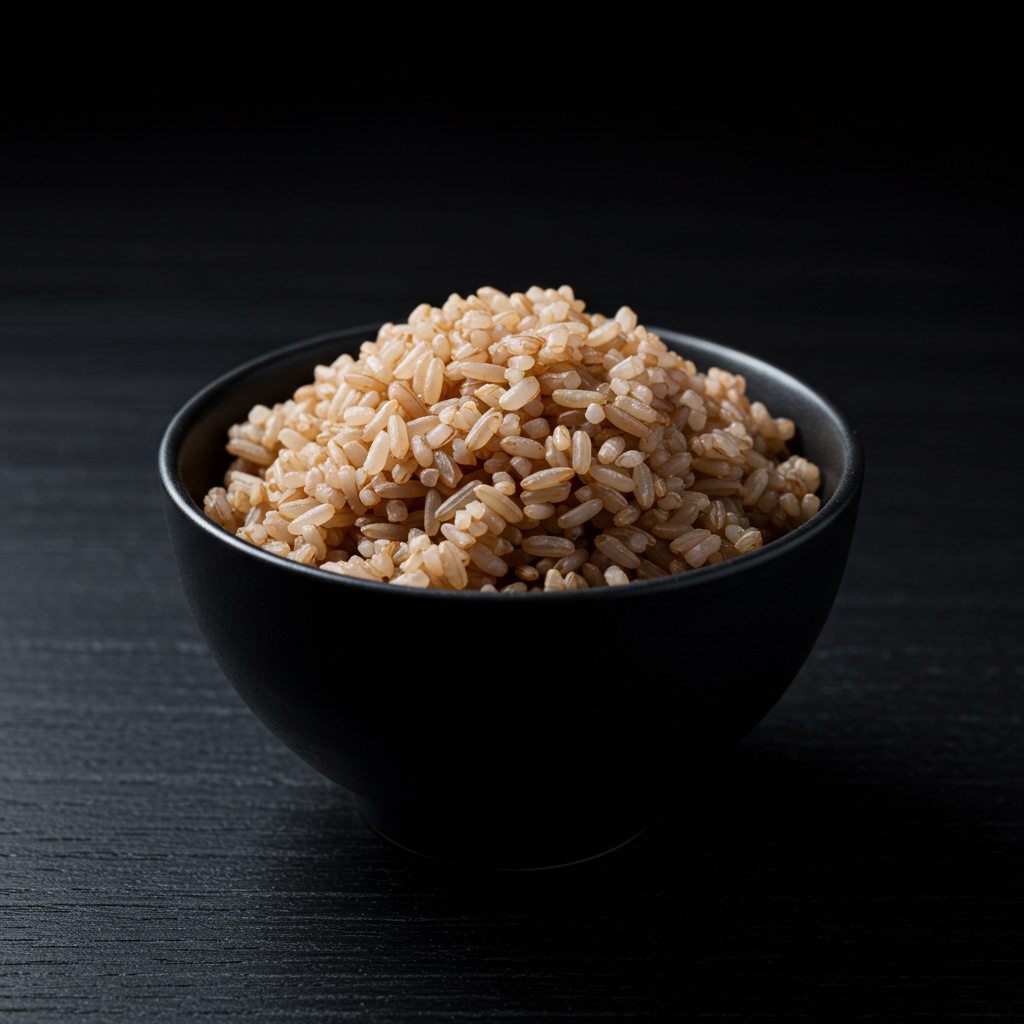Brown rice for fiber and digestive support