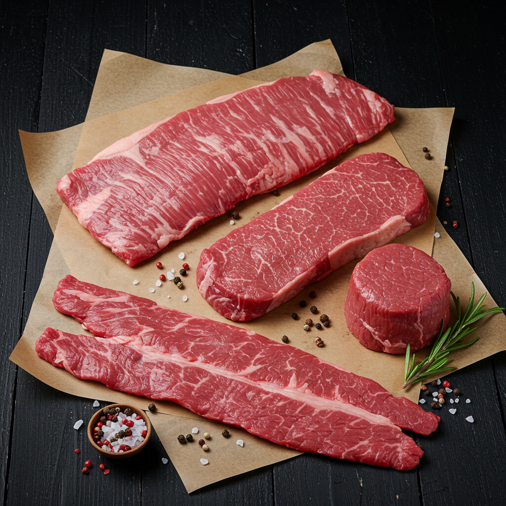 Premium beef for iron and B vitamins